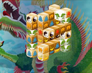 Mahjong 3D online jtk