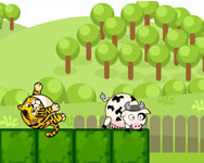 internetes - Tiger eat cow